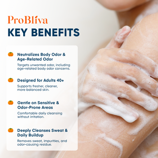 ProBliva Japanese Persimmon Cleanser Bar 2 Pk Bundle for Body Odor