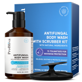 Antifungal Body Wash Treatment with Scrubber Kit