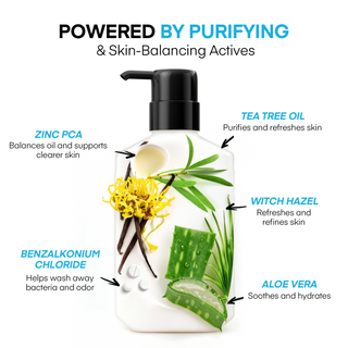 ProBliva Antibacterial & Acne Body Wash Treatment