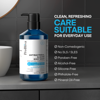 ProBliva Antibacterial & Acne Body Wash Treatment