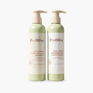 Rice Water Thinning Hair Shampoo & Conditioner